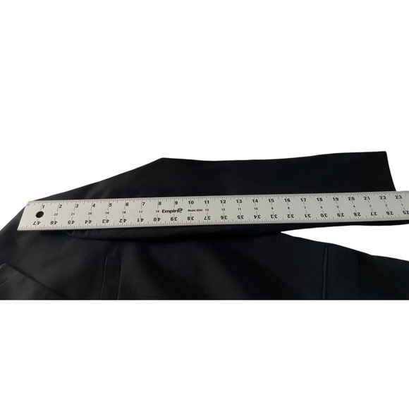 NWT Isaac Mizrahi New York Youth Size 20 Black Blazer Two Button Wool Child New - Picture 7 of 13